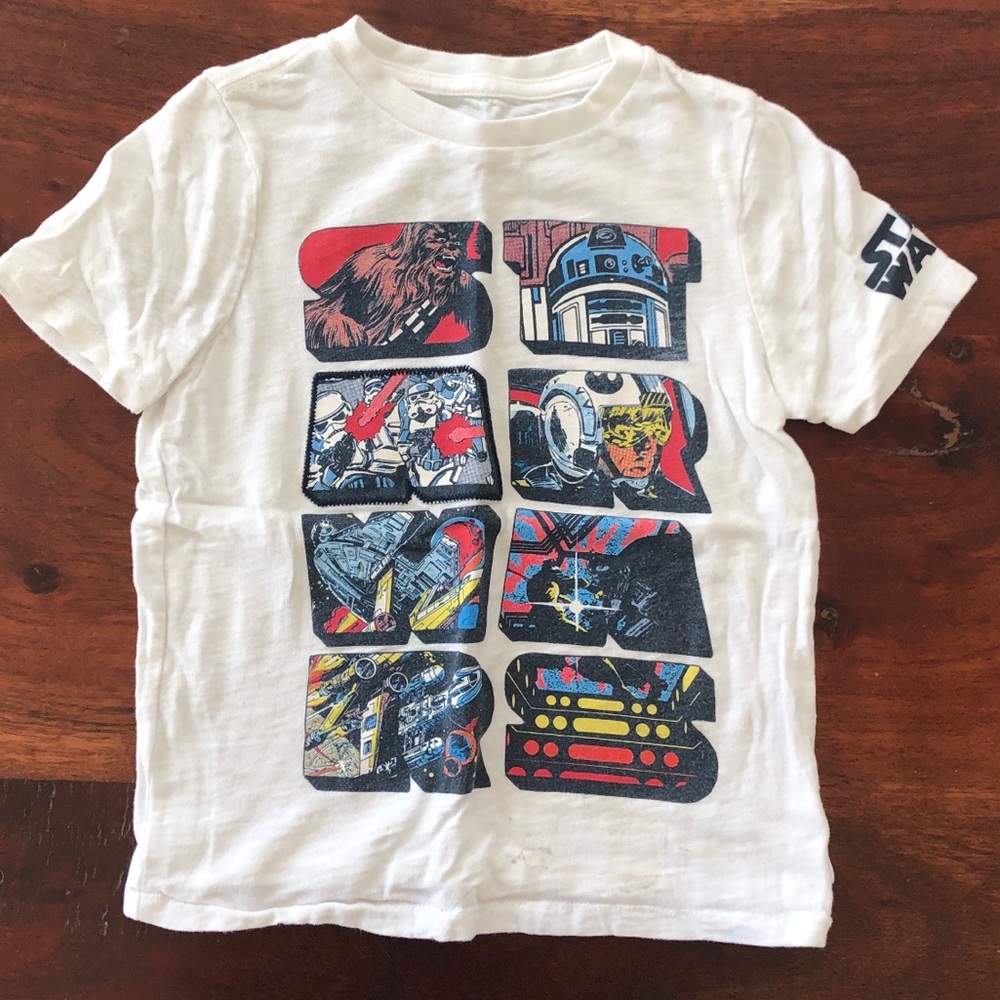 Boys star wars tee